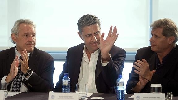 Xavier García Albiol, tras ser designado candidato.