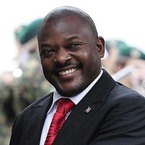 El presidente, Pierre Nkurunziza. 