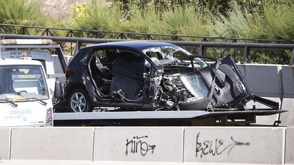 Accidente en Alcobendas.