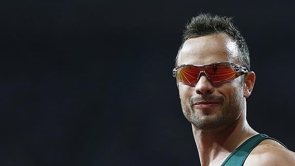 Pistorius, durante una competición. 