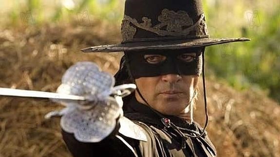 Antonio Banderas, en 'La leyenda del Zorro'. 