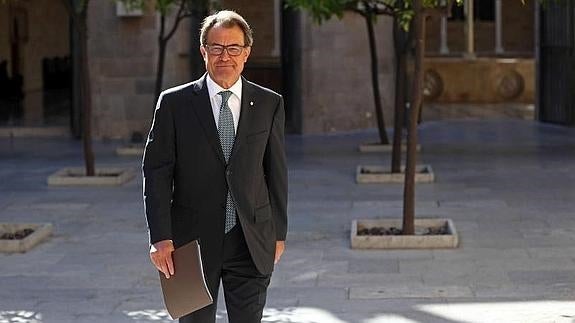 El presidente catalán, Artur Mas. 