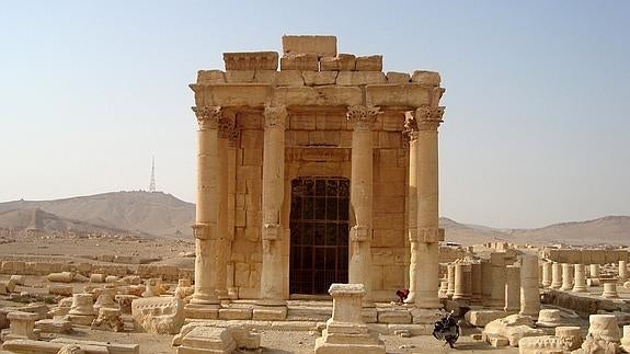 Templo de Baal en Palmira (Siria).