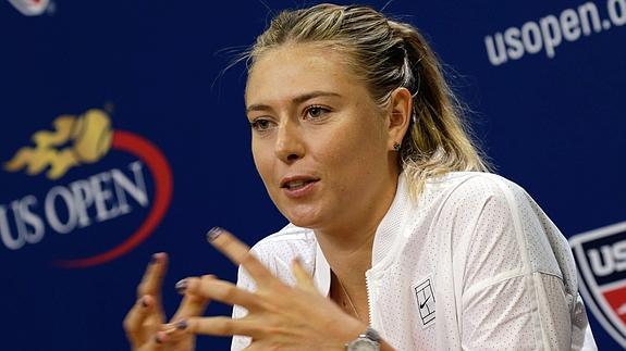 Maria Sharapova no jugará el Abierto de EE UU 2015. 