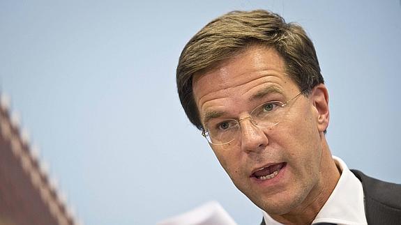 Mark Rutte, primer ministro holandés.