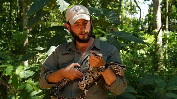 El explorador, fotógrafo, reportero y guía de viajes Diego Cortijo.