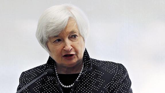 Janet Yellen, presidenta de la Reserva Federal de Estados Unidos.