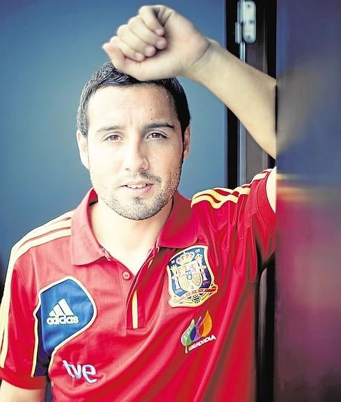 Cazorla, durante una entrevista. 