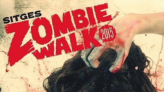 Cartel de Stges 'Zombie Walk' 2015.