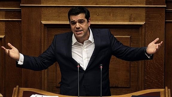 El primer ministro griego Alexis Tsipras.