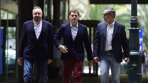 El presidente de Ciudadanos, Albert Rivera. 