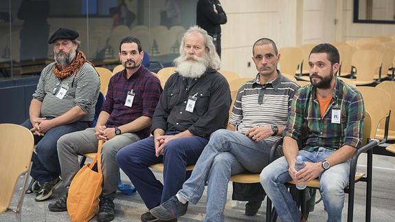 Los dirigentes de Askapena. 