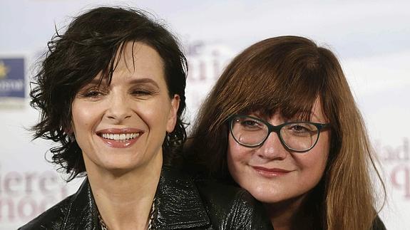 Juliette Binoche e Isabel Coixet.