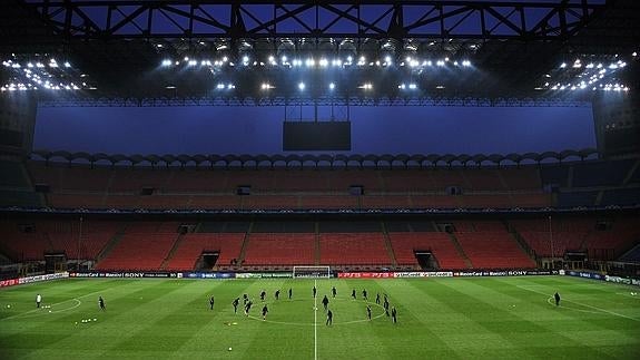 Estadio de San Siro. 