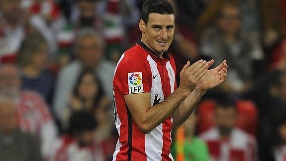 Aritz Aduriz, jugador del Athletic. 