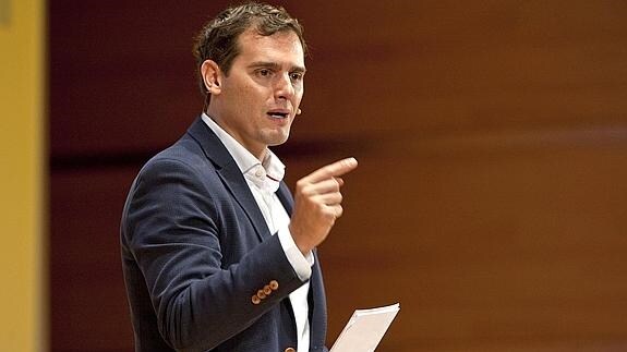 El líder de Ciudadanos (C's), Albert Rivera.