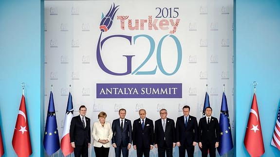 Cumbre del G-20 en Turquía.