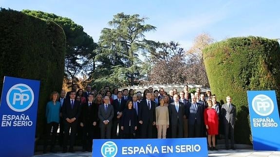 Presentación de la candidatura del PP en Madrid. 