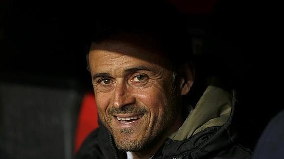 Luis Enrique, entrenador del Barcelona. 