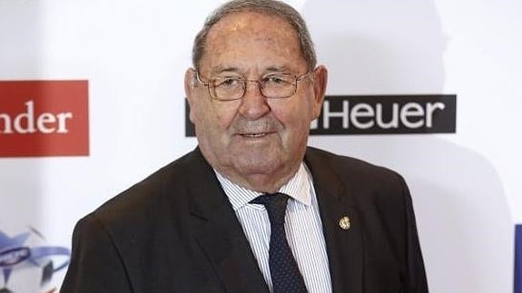 Paco Gento, exjugador del Real Madrid. 