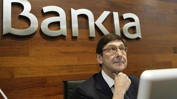 El presidente de Bankia, José Ignacio Goirigolzarri. 