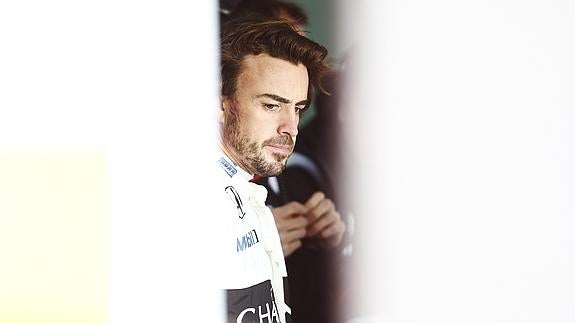 Fernando Alonso, en Montmeló. 