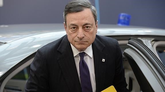 El presidente del BCE, Mario Draghi.