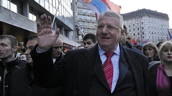 El ultranacionalista serbio Vojislav Seselj. 