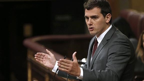 El líder de Ciudadanos, Albert Rivera.