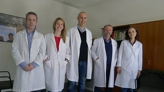 En la imagen, el equipo de científicos de la Universidad de Granada que ha trabajado en la investigación. 