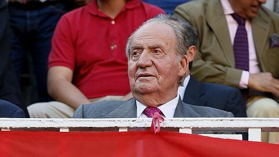 El Rey Juan Carlos, en Las Ventas. 