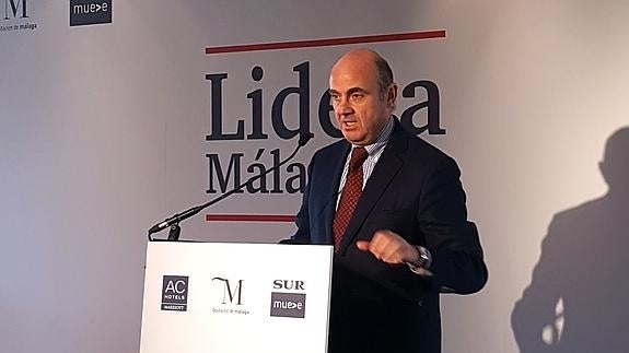 Luis de Guindos. 