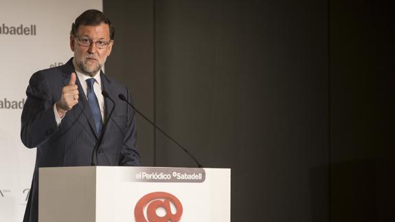 El líder del PP, Mariano Rajoy. 