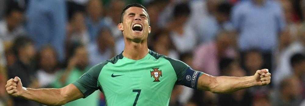 Cristiano Ronaldo celebra el pase a la final. 