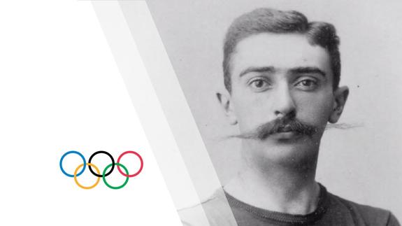 Pierre de Coubertin, fundador de los Juegos Olímpicos modernos. 