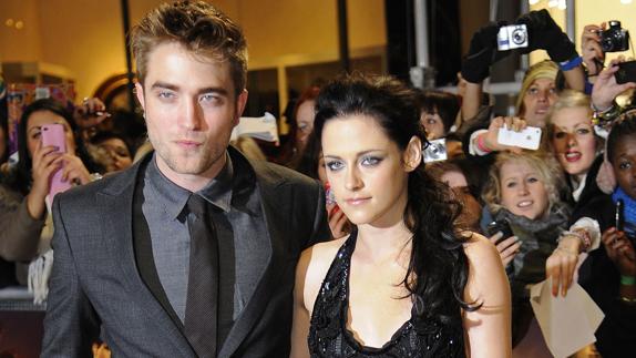 Stewart y Pattinson en la premier de 'Crepúsculo'. 