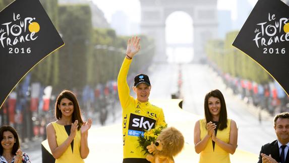 Froome, en el Tour 2016. 