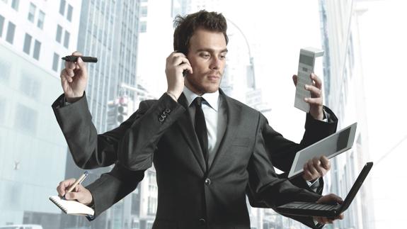 El 'multitasking' provoca estrés y disminuye el rendimiento.