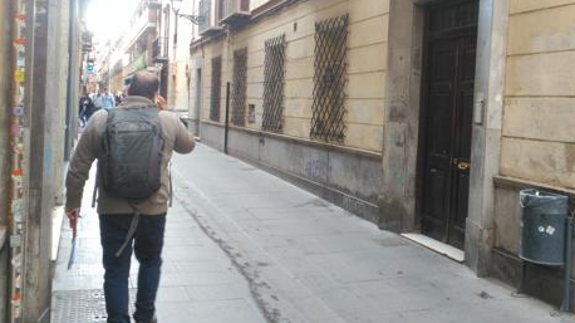 Portal donde ha tenido lugar el suceso.