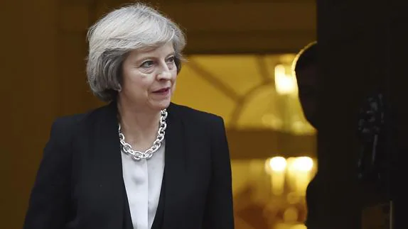 La primera ministra británica, Theresa May.