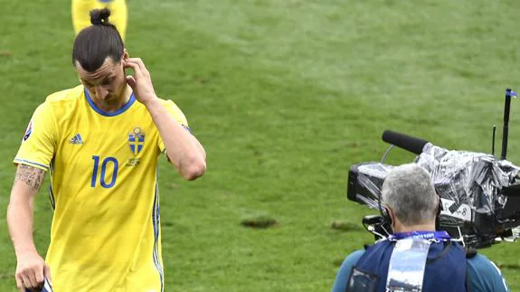 Ibrahimovic, durante la pasada Eurocopa. 
