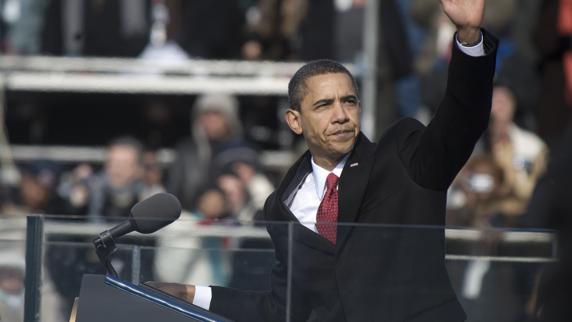 Así fue el primer discurso de Obama como presidente