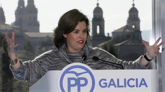 Soraya Sáenz de Santamaría.