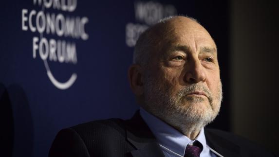 Stiglitz, en el Foro de Davos. 