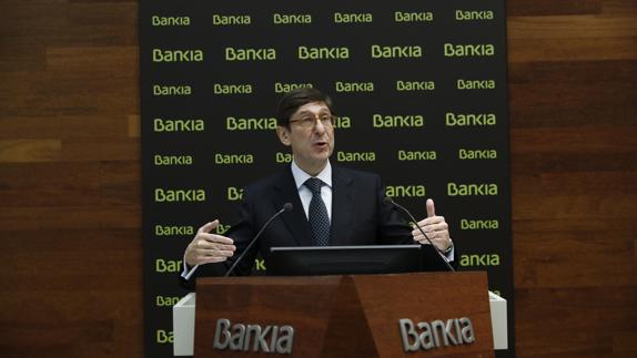 El presidente de Bankia, José Ignacio Goirigolzarri.