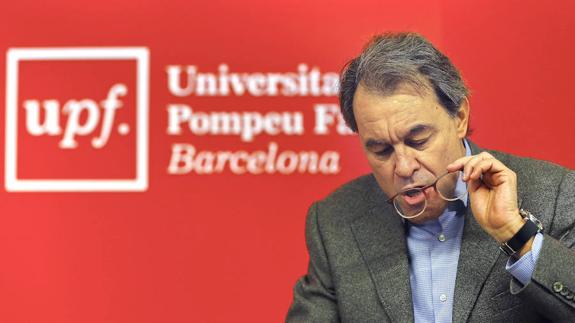 El expresidente de la Generalitat, Artur Mas.