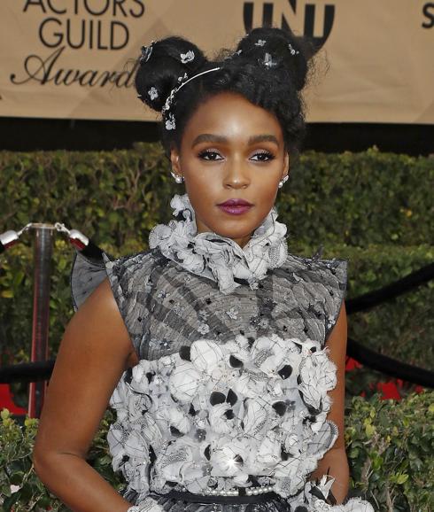 Janelle Monae, actriz de 'Moonlight' y 'Figuras ocultas'. 