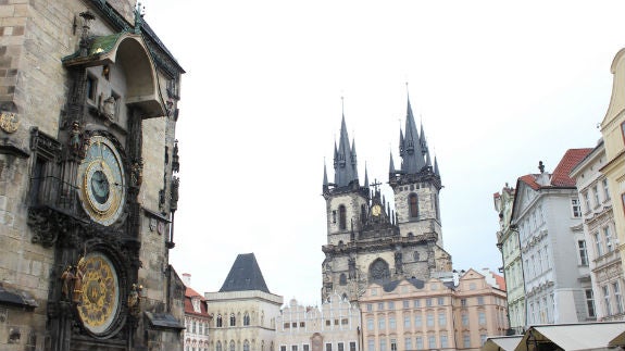 Plaza de la Ciudad Vieja, Praga.