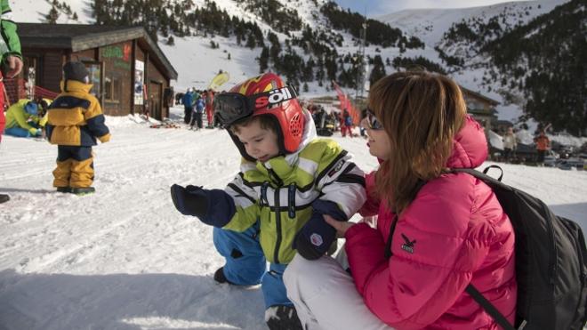 El Jardín de la Nieve es el lugar perfecto para los más pequeños