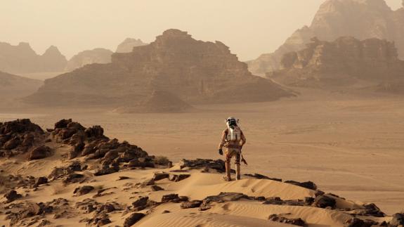 Fotograma de la película 'Marte'. 